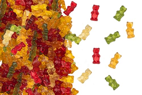 Fruchtgummi, Gummibären, groß, Zitrone, Erdbeere, Apfel, Orange, Ananas, glutenfrei, laktosefrei, 1 kg Fruchtgummi, Gummibären, groß, Zitrone, Erdbeere, Apfel, Orange, Ananas, glutenfrei, laktosefrei, 1 kg von JUNG