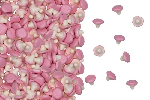 Fruchtgummi Schaum-Pilze, Erdbeere, glutenfrei, laktosefrei, 500 g Beutel Fruchtgummi Schaum-Pilze, Erdbeere, glutenfrei, laktosefrei, 500 g Beutel von JUNG
