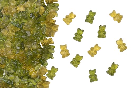 Fruchtgummi Waldmeister-Bären, glutenfrei, laktosefrei, 500 g von JUNG