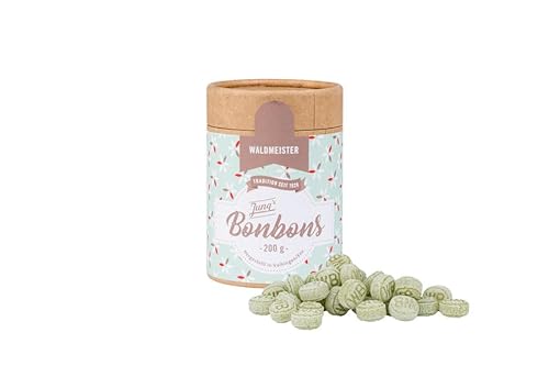 Jung's Waldmeister Bonbons, süße Bonbons, Retro, Vintage, Eco Dose aus nachhaltigem Papier, 200g Jung's Waldmeister Bonbons, süße Bonbons, Retro, Vintage, Eco Dose aus nachhaltigem Papier, 200g von JUNG