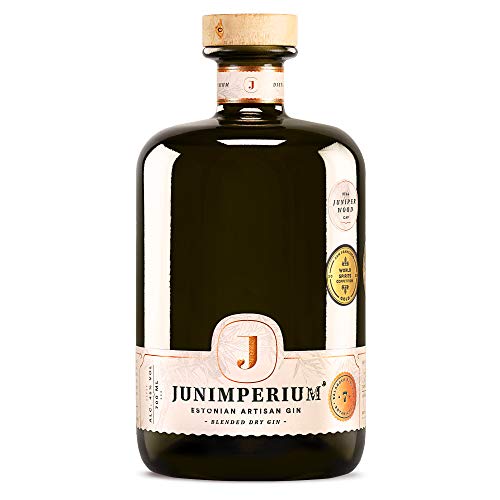 Junimperium Blended Dry Gin 45% vol. (1 x 0,7 l) | Artisan Gin aus Estland mit 4 Wacholderarten und heimischen Beeren von JUNIMPERIUM