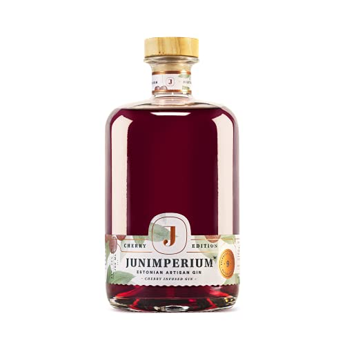 Junimperium Cherry Gin 40% vol. (1 x 0,7 l) | Artisan Gin aus Estland mit Kirschen von JUNIMPERIUM