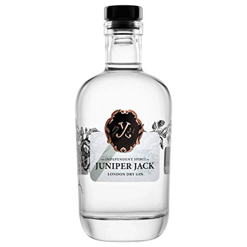 JUNIPER JACK Signature London Dry Gin | 700 ml | 46,5% vol. | Distinktives Wacholder-Aroma | Meisterhaft destilliert von JUNIPER JACK