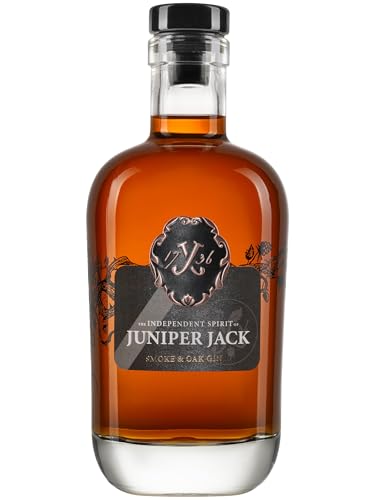 JUNIPER JACK “Smoke & Oak” Barrel Aged Gin – handcrafted in Dresden | Small Batch | dezente Eichenfasslagerung & feine Rauchnote | Für Gin-Kenner & Pur-Genießer von JUNIPER JACK