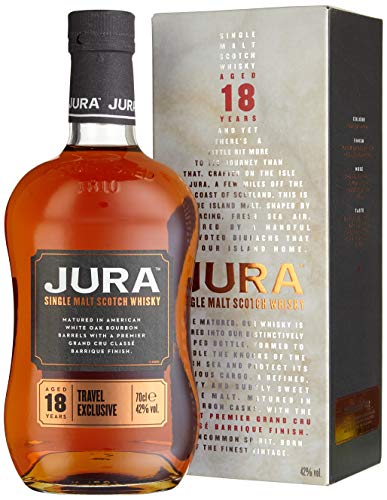 Jura 18 Years Old Travel Exclusive mit Geschenkverpackung Whisky (1 x 0.7 l) von Jura