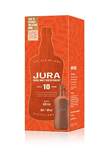 Jura Single Malt 10 Hip Flask Design 2022 von JURA
