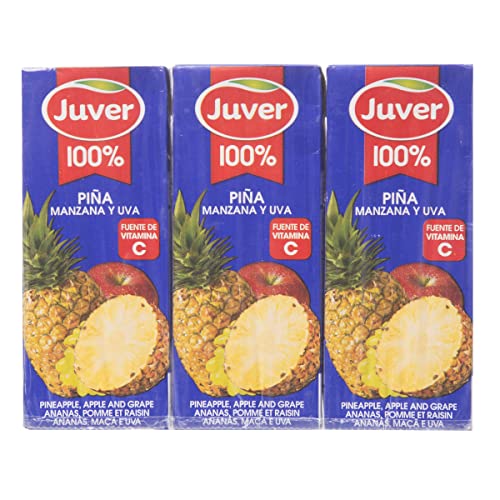 Zumo Piña Y Uva Juver Pack 3 Ud 200ml von JUVER