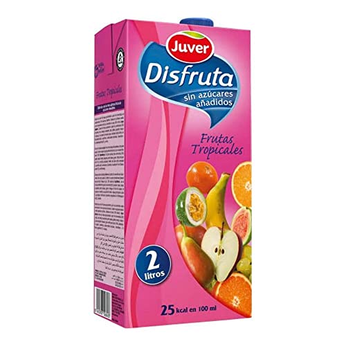 JUVER Tropical Disfruta Saftgetränk, Frucht, 2 Liter, Flasche, 1 Stück JUVER Tropical Disfruta Saftgetränk, Frucht, 2 Liter, Flasche, 1 Stück von JUVER