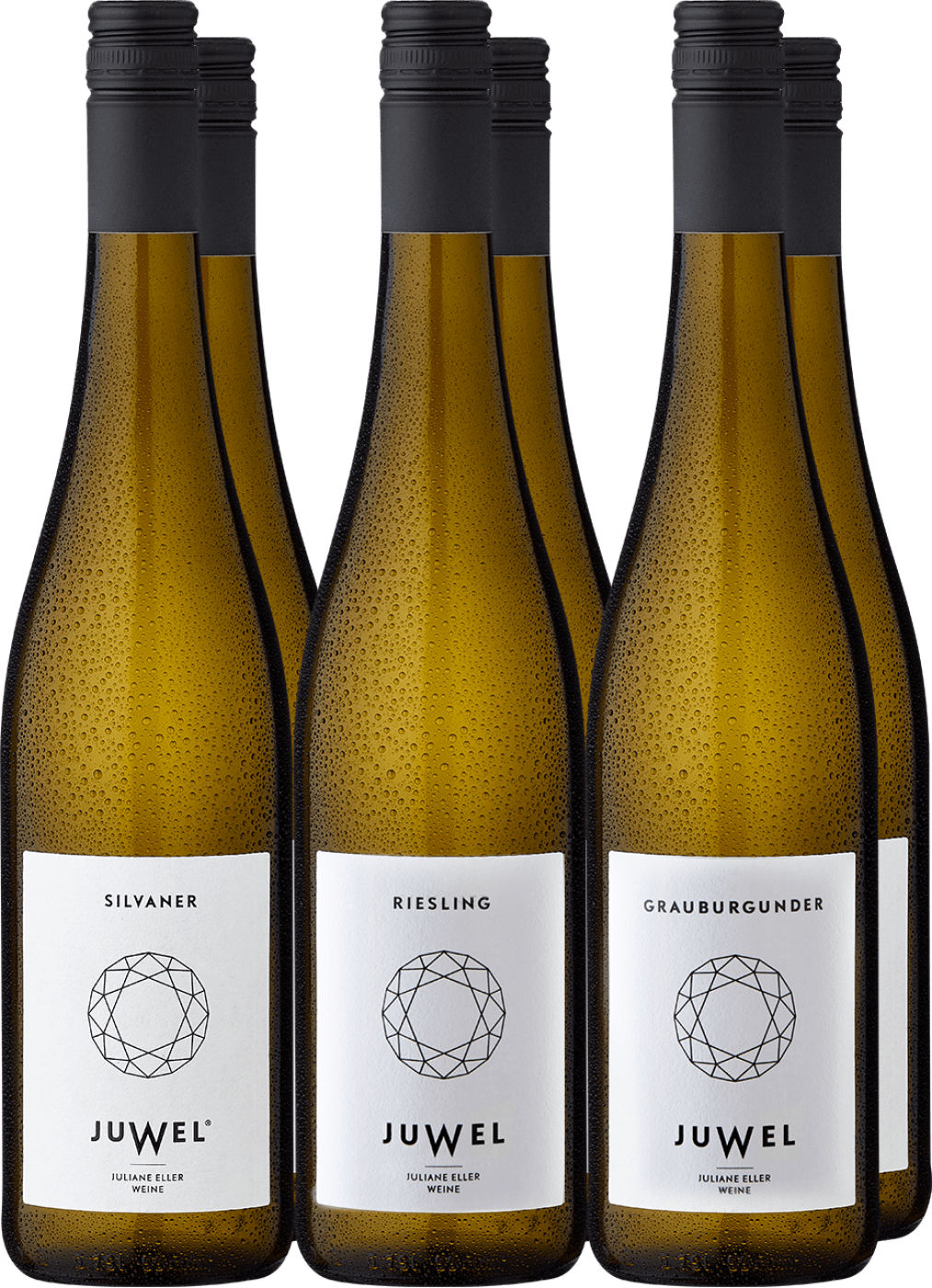 6er-Probierpaket »Juliane Ellers Wein-Juwelen« 6er-Probierpaket »Juliane Ellers Wein-Juwelen« von JUWEL Weine