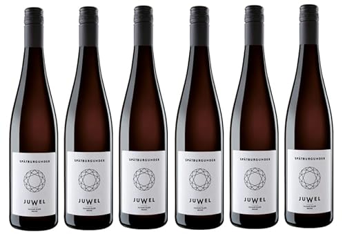 6x 0,75l - 2022er - Juliane Eller - JUWEL - Spätburgunder - Qualitätswein Rheinhessen - Deutschland - Rotwein trocken 6x 0,75l - 2022er - Juliane Eller - JUWEL - Spätburgunder - Qualitätswein Rheinhessen - Deutschland - Rotwein trocken von JUWEL-Weine
