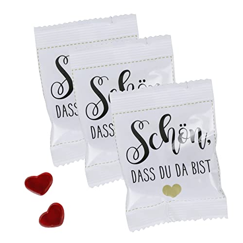 Ja-Hochzeitsshop Fruchtgummi Herzen -25 Stück - Gastgeschenk Hochzeit, Kommunion Ja-Hochzeitsshop Fruchtgummi Herzen -25 Stück - Gastgeschenk Hochzeit, Kommunion von Ja-Hochzeitsshop