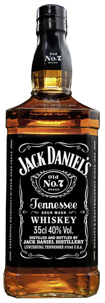 Jack Daniel’s Old No. 7 Tennessee Whiskey 40% vol. 0,35 l von Jack Daniel's Distillery