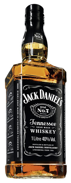 Jack Daniel's Old No. 7 Tennessee Whiskey 40% vol. 1 l von Jack Daniel's Distillery