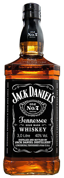 Jack Daniel's Old No.7 Tennessee Whiskey 40% vol. 3 l von Jack Daniel's Distillery