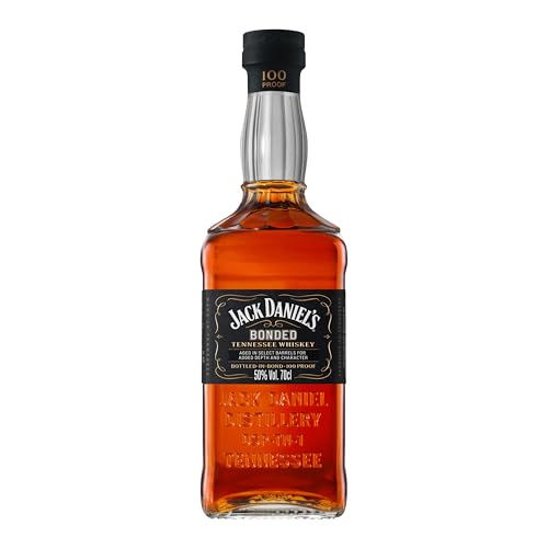 Jack Daniel’s Bonded Tennessee Whiskey - Dunkelbrauner Zucker, Obst und Eichenholz - 0.7L/ 50% Vol. von Jack Daniel's