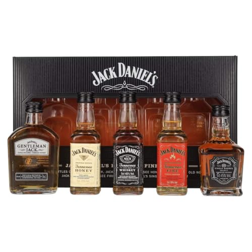 Jack Daniel's FAMILY OF FINE SPIRITS 40% Vol. 5 x 0,05l in Geschenkbox Whisky Jack Daniel's FAMILY OF FINE SPIRITS 40% Vol. 5 x 0,05l in Geschenkbox Whisky von Jack Daniel's
