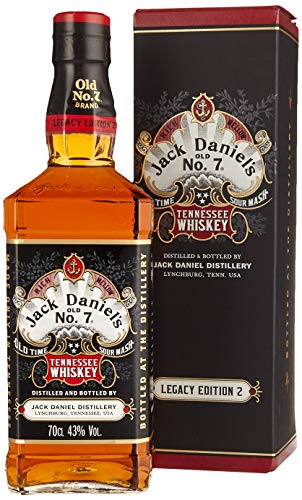 Jack Daniel's Legacy Edition 1905 - No 2 - limititierte Sonderedition in der Geschenkbox - Tennessee Whiskey - 43% Vol. (1 x 0.7l) von Jack Daniel's