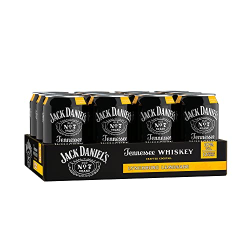 Jack Daniel's Lynchburg Lemonade - Whiskey Noten treffen auf spritzig-süße Zitronenlimonade -12 x 0,33L/ 10% Vol. von Jack Daniel's