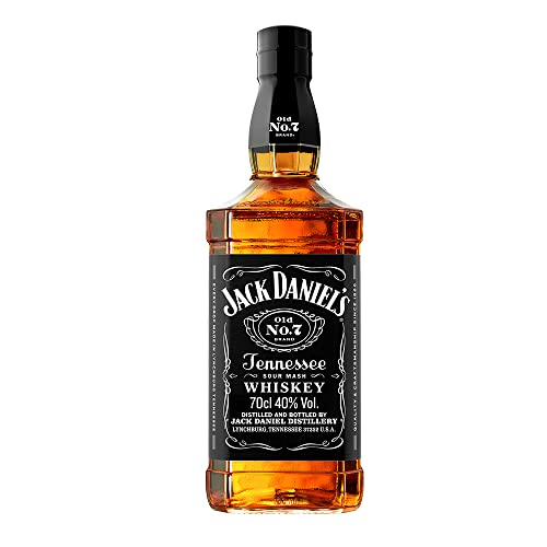 Jack Daniel's Old No. 7 - Tennessee Whiskey - Karamell, Vanille und Noten von Eichenholz - 0.7L/ 40% Vol. Bourbon Whisky von Jack Daniel's