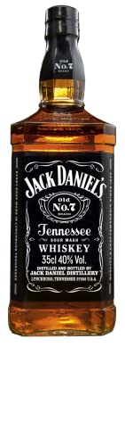 Jack Daniel's Old No. 7 - Tennessee Whiskey - Karamell, Vanille und Noten von Eichenholz - 0.35L/ 40% Vol. von Jack Daniel's Old No. 7