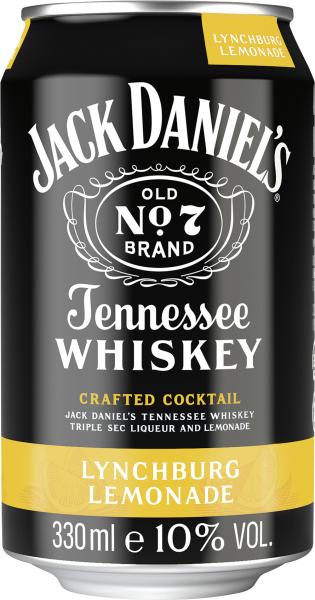 Jack Daniel's Old No.7 & Lynchburg Lemonade (Einweg) von Jack Daniel's
