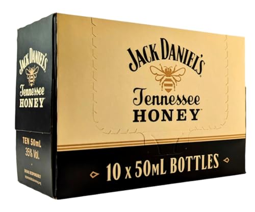 Jack Daniel's Original Recipe Tennessee Honey Liqueur 5cl Miniature - 10 Pack von Jack Daniel's