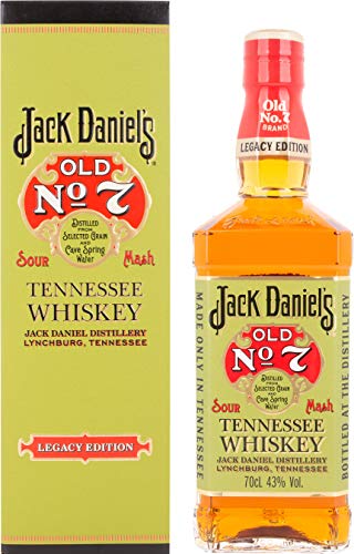 Jack Daniel's Sour Mash Tennessee Whiskey LEGACY EDITION No. 1 - GREEN DESIGN 43% Vol. 0,7l in Geschenkbox von Jack Daniel's