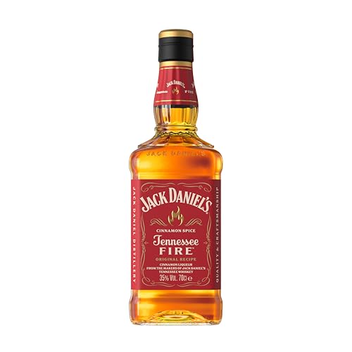 Jack Daniel's Tennessee Fire - Tennessee Whiskey - Eine scharf-würzige Kombination aus Zimt und Original Old No. 7 - 0.7L/ 35% Vol. von Jack Daniel´s Tennessee Fire