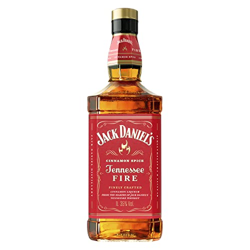 Jack Daniel's Tennessee Fire Whiskey (1 x 1l) 35% Vol. - Aus Feuer gemacht. Eiskalt serviert. von Jack Daniel's