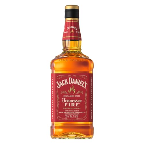 Jack Daniel's Tennessee Fire Whiskey (1 x 1l) 35% Vol. - Aus Feuer gemacht. Eiskalt serviert. von Jack Daniel's