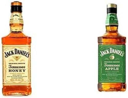 Jack Daniel's Tennessee Honey Whiskey - 0.7L - 35% Vol. & Jack Daniel's Tennessee Apple Whiskey - 0.7L/ 35% Vol. von Jack Daniel's