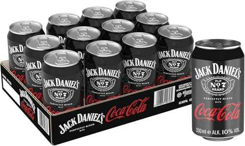 Jack Daniel's Tennessee Whiskey & Coca Cola - Der weltweite Barcall Nummer 1 - 12 x 0.33L/10% Vol. Jack Daniel's Tennessee Whiskey & Coca Cola - Der weltweite Barcall Nummer 1 - 12 x 0.33L/10% Vol. von Jack Daniel's