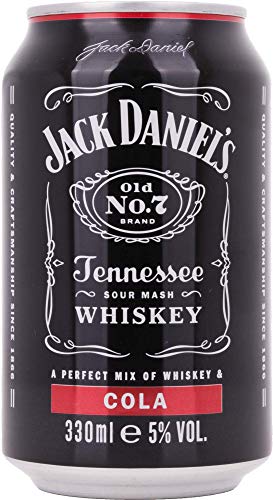 Jack Daniel's Tennessee Whiskey & Cola 5% Vol. 12x0,33 l Dosen von Jack Daniel's