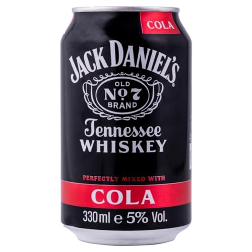 Jack Daniel's Tennessee Whiskey & Cola 5% Vol. 12x0,33l Dosen von Jack Daniel's