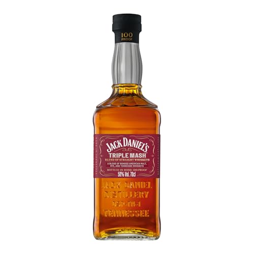 Jack Daniel’s Triple Mash Tennessee Whiskey - Honigsüße gepaart mit würzigem Roggen und trockener Eiche - 0.7L/ 50% Vol. von Jack Daniel's