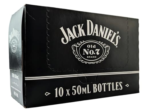 Jack Daniels Miniature American Bourbon Whiskey 5cl Miniature - 10 Pack von Jack Daniel's