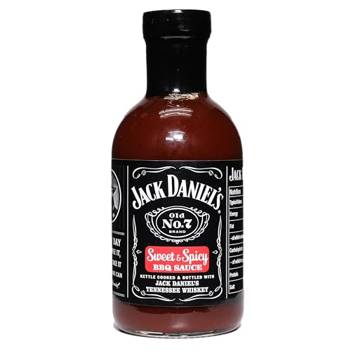 Jack Daniels Sweet & Spicy BBQ Sauce 533ml - Heben Sie Ihre Grillkünste auf ein neues Level! von Jack Daniel's