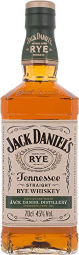 Jack Daniel's Tennessee Rye Whiskey - Mit süßen Karamell- und kräftigen Gewürz-Noten- 0.7L/ 45% Vol. von Jack Daniel's