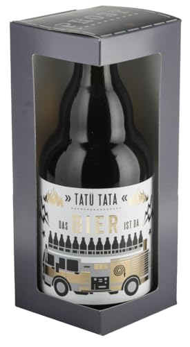 Jack´s Bierflasche Feuerwehr ''Tatü Tata - Das Bier ist da'' mit Geschenkverpackung 0,33 l/Männergeschenk/Zum Geburtstag/Party Jack´s Bierflasche Feuerwehr ''Tatü Tata - Das Bier ist da'' mit Geschenkverpackung 0,33 l/Männergeschenk/Zum Geburtstag/Party von Jack's