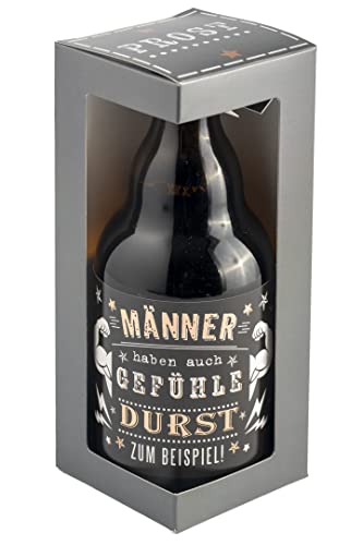 Jack´s Bierflasche''MÄNNER HABEN AUCH GEFÜHLE-DURST ZUM BEISPIEL'' mit Geschenkverpackung 0,33 l/Männergeschenk/Zum Geburtstag/Party Jack´s Bierflasche''MÄNNER HABEN AUCH GEFÜHLE-DURST ZUM BEISPIEL'' mit Geschenkverpackung 0,33 l/Männergeschenk/Zum Geburtstag/Party von Jack´s
