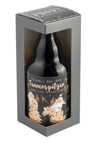 Jack´s Bierflasche Weihnachten ''Überall auf den Tannenspitzen...'' mit Geschenkverpackung 0,33 l/Wichteln/Nikolaus/Heilig Abend Jack´s Bierflasche Weihnachten ''Überall auf den Tannenspitzen...'' mit Geschenkverpackung 0,33 l/Wichteln/Nikolaus/Heilig Abend von Jack's