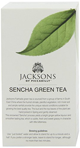 Jacksons Fairtrade Reinen Chinesischen Sencha Grüner Tee (20) von Jacksons