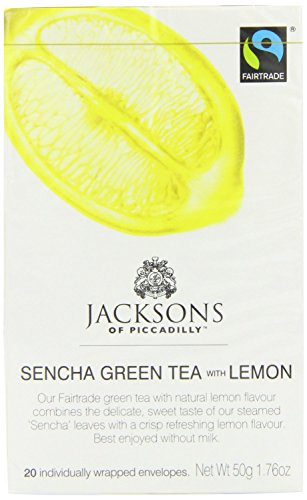 Jacksons chinesischen Sencha Green Tea with Natural Lemon (20) - Packung mit 2 von Inconnu