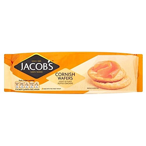 Jakobs Cornish Wafer (150 g) - Packung mit 2 von Jacob's (Biscuits & Snacks)
