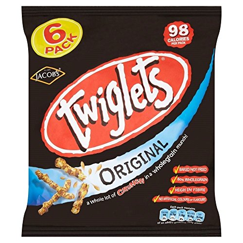 Jakobs Twiglets - Original (6x24g) - Packung mit 2 von Jacob's (Biscuits & Snacks)