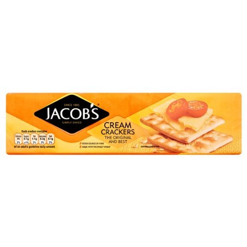 Jacob's Cream Crackers 300g (Packung 12) von Jacob's