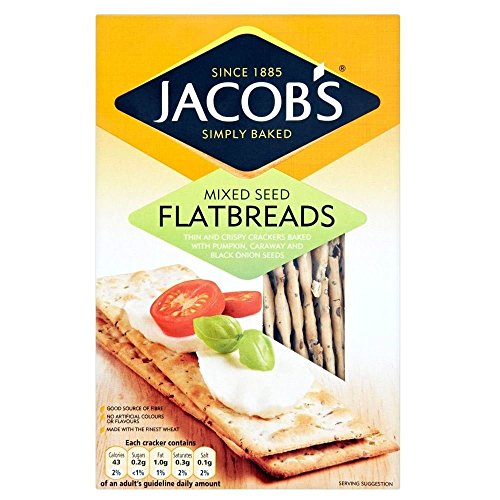 Jacob's Flatbreads Mixed Seeds 150G von Jacob's