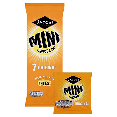 Jacob's Mini Cheddars Original Multipack (7 Stück) von Jacob's