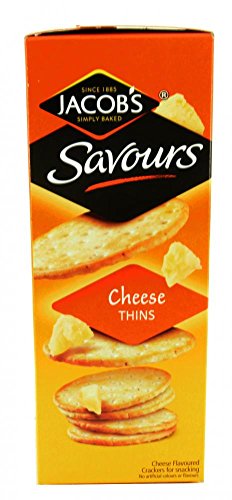 Jacob's Savours Cheese Thins 150G von Nuvial