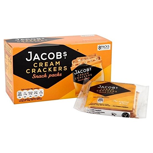 Jacobs Cream Crackers Snackpack 192g, 6 Pack von Jacob's